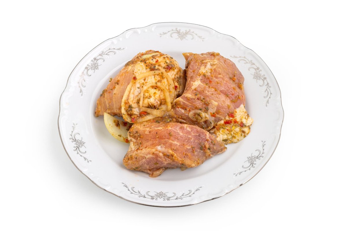 Шашлык " Для барбекю с брусникой " в ведре 5 кг